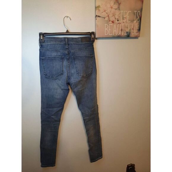 Express Size 2 Denim Perfect Legging Jean High Rise Jegging Jeans - Picture 3 of 6